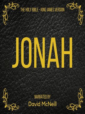 cover image of The Holy Bible--Jonah